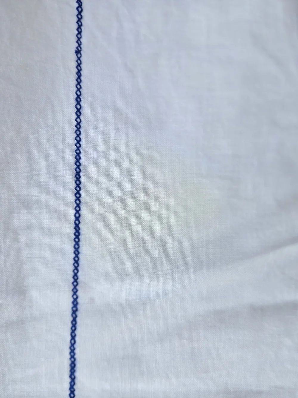 Vintage Cream Tablecloth with Multicolor Floral Embroidery